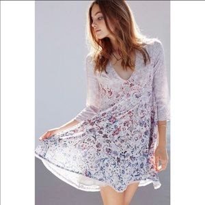 Ecote 3/4 sleeve T-Shirt Dress